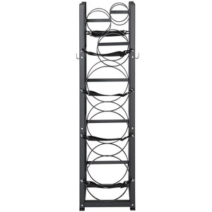 VEVOR Refrigerant Tank Rack, with 3 x 30lbs and Other 3 Small Bottle Tanks, Cylinder Tank Rack 12.79x12.99x47.12 in - 1 of 4