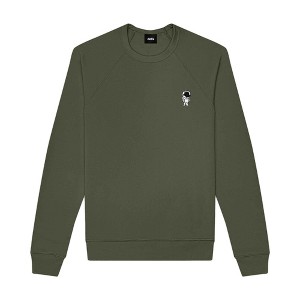 Dalix Astronaut Embroidered Crewneck Fleece Sweatshirt Pullover Mens - 1 of 4