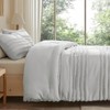 BAGOKIE Tufted Striped Bed Set with Comforter and Pillow Sham - 3 of 4