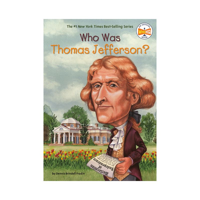 Who Was Thomas Jefferson? - (Who Was?) by  Dennis Brindell Fradin & Who Hq (Paperback), 1 of 2
