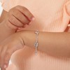 Girls' Heart Charm Bracelet Sterling Silver - In Season Jewelry - 3 of 4