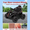Black 24V Kids Electric Ride On Car For Big Kids With 4WD Four Motors Adjustable Seat Remote Control Music And Led Lights For Outdoor Fun Black - 2 of 4