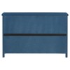 4-Door Storage Sideboard with Adjustable Shelves and Retro Handles ,Pinewood Legs,for Living Room, Study, and Entryway, Wood, 51*15.5*34.2in - 4 of 4