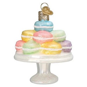 Old World Christmas 3.5 Inch Fancy Macarons Confectionary Dessert Tree Ornaments - 1 of 3