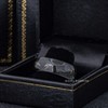 Jewelry Avalanche Cosmic Galaxy Ring, Tungsten Wedding Band, Imitation Meteorite Galaxy Ring 8mm - 4 of 4