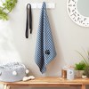 Bone Dry Stripe Embroidered Paw Pet Towel - Navy - 4 of 4