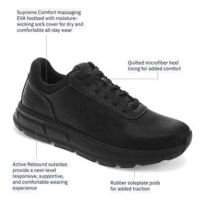 Мужские Dockers Mens GO-2 Sneaker Shoe, Black Mono, Size 10 — фото 6