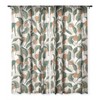 Marta Barragan Camarasa Simple tropical nature T Single Panel Sheer Window Curtain - Deny Designs - 3 of 4