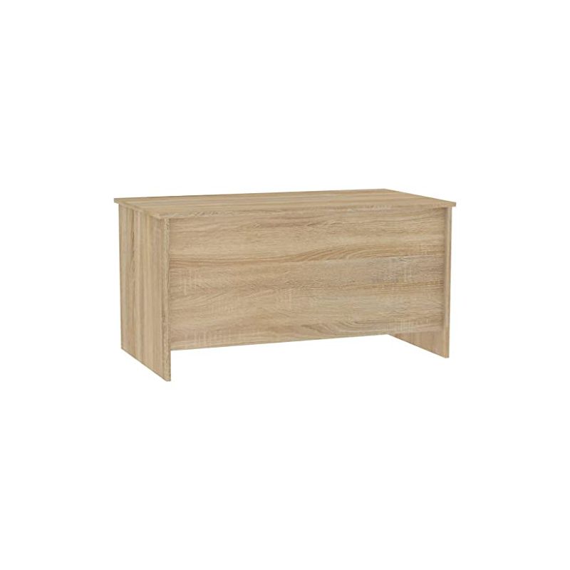 vidaXL Lift Top Coffee Table with Hidden Storage, Sonoma Oak Color, Modern Design, Engineered Wood,, 4 of 9