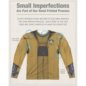 Men's Harry Potter Hufflepuff Quidditch Original Long Sleeve Costume T-Shirt - 1 of 4