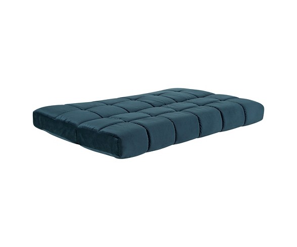 8&#34; Queen Quilt Pillowtop Futon Mattress Indigo - Sofas 2 Go