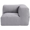 Zuo Luanda Corner Chair Gray - 3 of 4