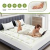 JANSNO Bamboo Fiber Mattress Pad - Ultra-Soft Deep Pocket Cooling Topper for Mattresses 8-16" - 4 of 4
