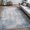 Abynow Medallion Diamond Faded Rustic Indoor Area Rug - 2 of 4