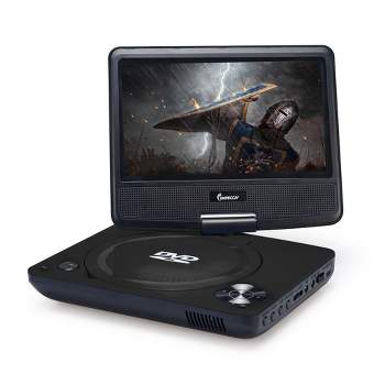 Impecca 7-Inch 270 Swivel Screen Portable DVD Player, Black