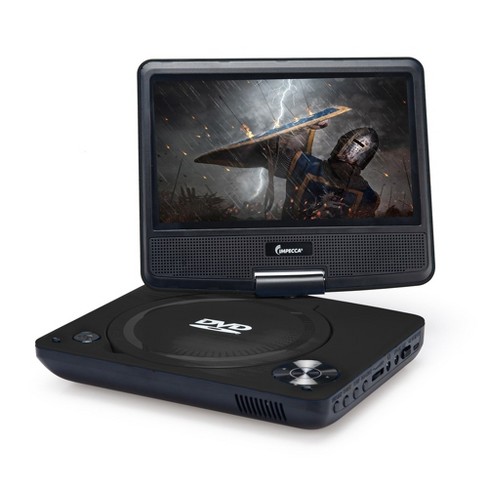 Attent ijs Archaïsch Impecca 7-inch 270 Swivel Screen Portable Dvd Player, Black : Target