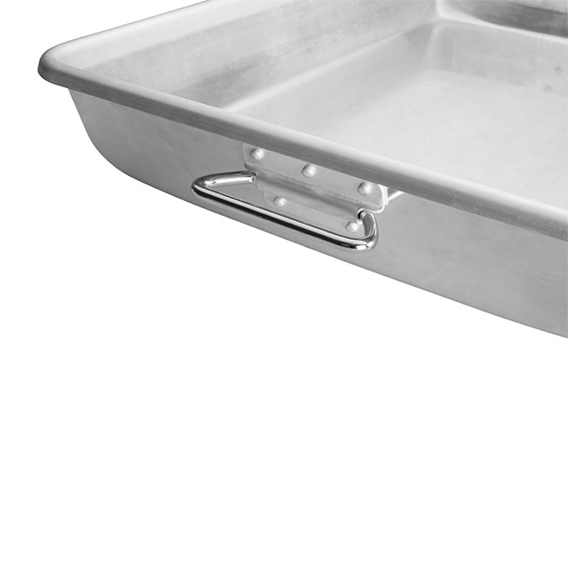Winco Bake and Roast Pan 26 Inch x 18 Inch x 3-1/2 Inch with Handles, 2 of 4