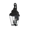 Livex Lighting Exeter 3 - Light Wall Light in  Black - 3 of 4