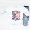 Simply Sage Market America Coquette Bow Sweatshirt - 3 of 4