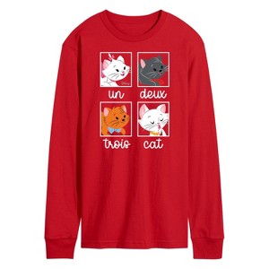 Men's - Disney - Cats & Dogs Long Sleeve Graphic T-Shirt - 1 of 3