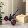 NAYSAYE Trailer Dolly 1500lbs Capacity 2 in 1 Heavy Duty Mover with Adjustable Hitch for RV and Boat, Black, 41.7"*38"*66" - 2 of 4