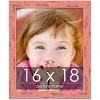 PosterPalooza | Shabby Chic Pink Picture Frame - UV Acrylic, Foam Board Backing, Hanging Hardware - 2 of 4