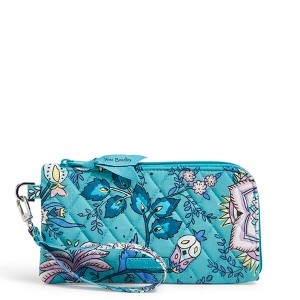 Vera Bradley Women's Outlet Cotton Tech Wristlet - 1 of 2
