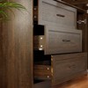 Famapy Modern Kitchen Hutch with Glass Doors,Multi-Drawer Kitchen Organizer,Kitchen Pantry with Storage,Easy Assembly,Perfect for Any Kitchen Layout - 4 of 4