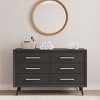 Child Craft 6-Drawer Cranbrook Double Dresser for Nursery or Bedroom, Anti-Tip Kit Included to Prevent Tipping, Non-Toxic, Baby Safe Finish - 2 of 4