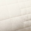 26"x26" Quilt Euro Square Throw Pillow Sour Cream - Hearth & Hand™ with Magnolia - 4 of 4