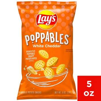Lay's Poppables White Cheddar Potato Snacks - 5oz