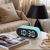 REGALWOVEN Digital Corded Electric Plastic Adjustable Volume Alarm Clock 4.1"L x 1.6"W x 1.6"H1 Pc - 2 of 4