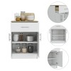 NicBex 1 Drawer File Cabinet with 1 Cabinet,Office Cabinet with White Metal Handle Design,Modern Storage Cabinet,Filing Cabinets for Home Office - 4 of 4
