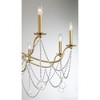 Savoy House Mariposa 10 - Light Chandelier in  Warm Brass - 3 of 4
