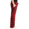 #followme Men's Microfleece Pajamas - Plaid Pajama Pants for Men - Lounge & Sleep PJ Bottoms - 2 of 3