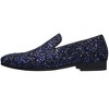 Santimon Men's Glitter Loafers Sparkly Dress Slip-On Shoes - 2 of 4