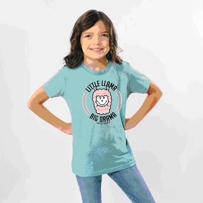 The Juniper Shop SmileyWorld Little Llama Big Drama Youth Short Sleeve Tee