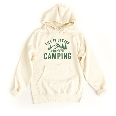 Simply Sage Market Women's Graphic Hoodie Life Is Better When You're Camping