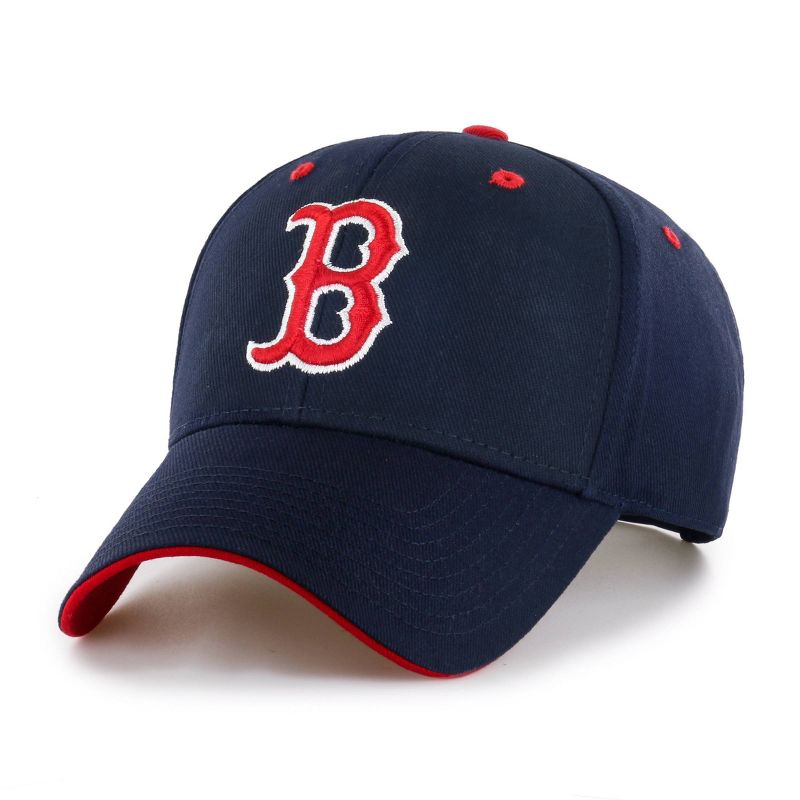 MLB Boston Red Sox Boys&#39; Moneymaker Snap Hat, 1 of 3