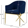 Meridian Furniture,Xavier Velvet Dining Chair - 4 of 4