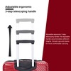 Whisen 3-Piece Set(20/24/28 in.) Luggage Sets Hardshell Lightweight Suitcase with TSA Lock and Two Hooks - 3 of 4