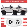 Jojoka 12V Kids Ride On Toys with Remote Control, Dual Drive Battery Powered Electric Car with Music, Lights, Safety Belt for Boys Girls - 3 of 4