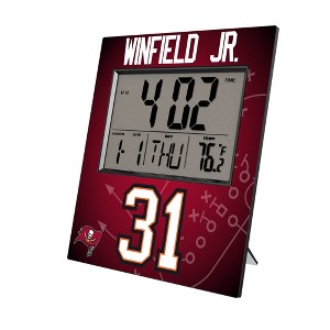 NFL Tampa Bay Buccaneers Players Game Tactic Wall Clock - 1 of 3