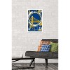 Trends International NBA Golden State Warriors - Maximalist Logo 23 Framed Wall Poster Prints - 2 of 4