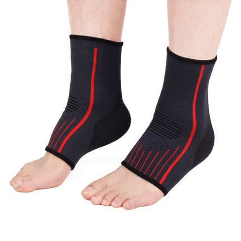 1pair Knitted Ankle Support Compression Nylon Sport Foot Protector