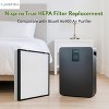 Nispira True HEPA Filter Replacement Compatible with Bissell Air400 Air Purifier Part 2521, 2 Pack - 2 of 4