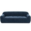 Modern 3 Seat Chenille Fabric Upholstered Sofa Couch,American Traditional Couch,85" Plush Lounge Sofa for Living Room Apartment-Cuddlewood - 2 of 4