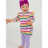 RuffleButts Baby Toddler Girls Long Sleeve Flutter Bubble Romper - 3 of 4