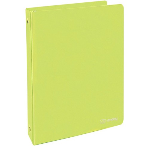 BAZIC 1 Matte Bright Color Poly 3-Ring Binder w/ Pocket Bazic Products