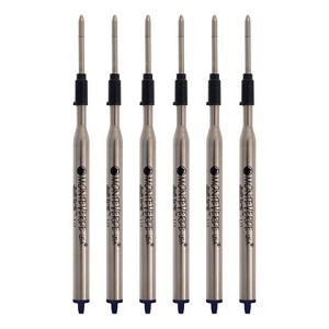 Monteverde Medium Ballpoint Refill For Lamy Ballpoint Pens 6/Pack Blue/Black L133BB - 1 of 1